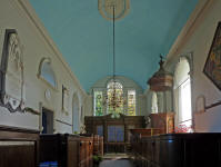 Avington Church, Interior, Hampshire