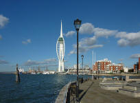 Portsmouth - Spinnaker from The Point